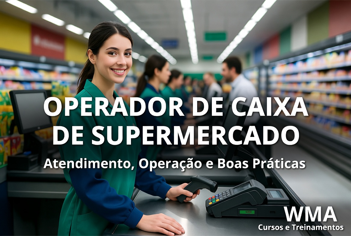 Operador de Caixa de Supermercado: Atendimento, Operação e Boas Prá...