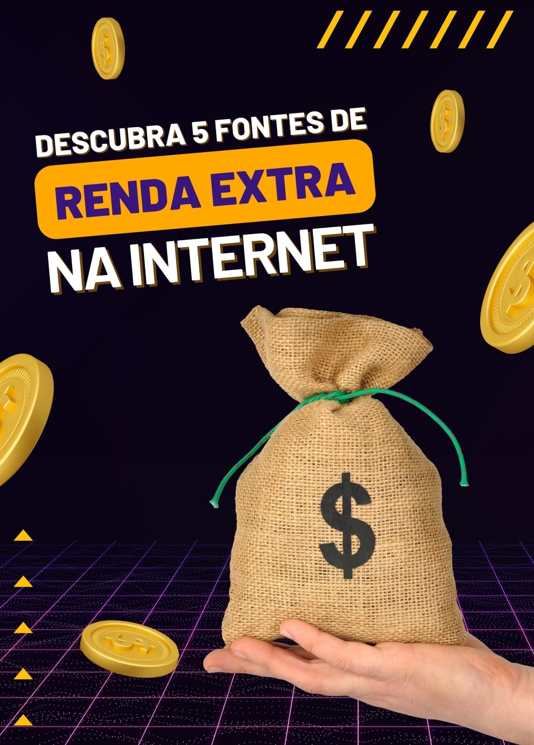 5 FONTES DE RENDA EXTRA NA INTERNET - Diego | Hotmart