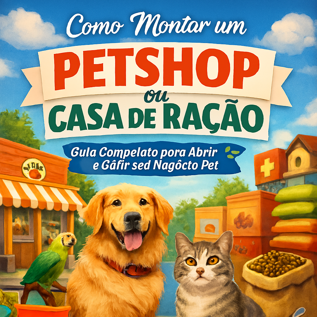 Como Montar Petshop ou Casa de Ração- Atualizado 2026 - LH Produçõe...