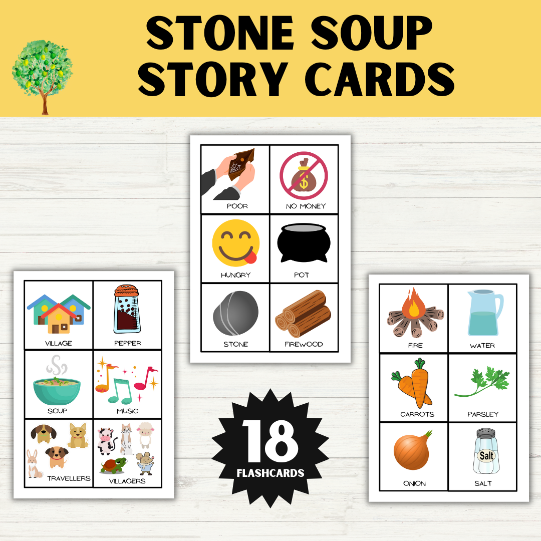 Cover image for Ebook STONE SOUP STORY CARDS