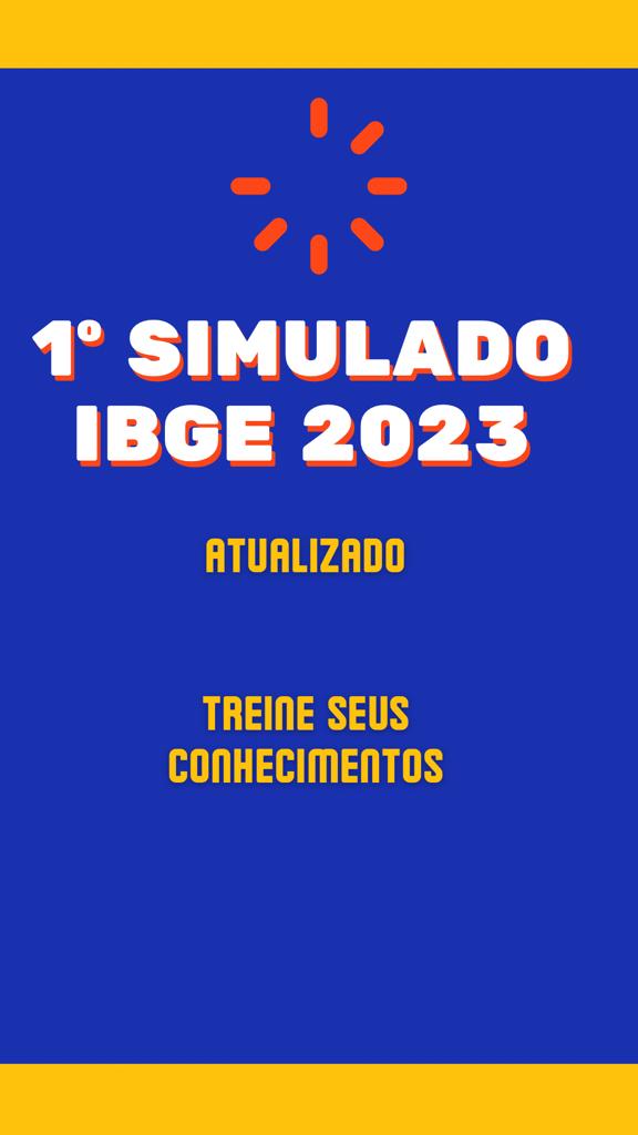 1 Simulado Ibge 2023 Amc Concursos Hotmart