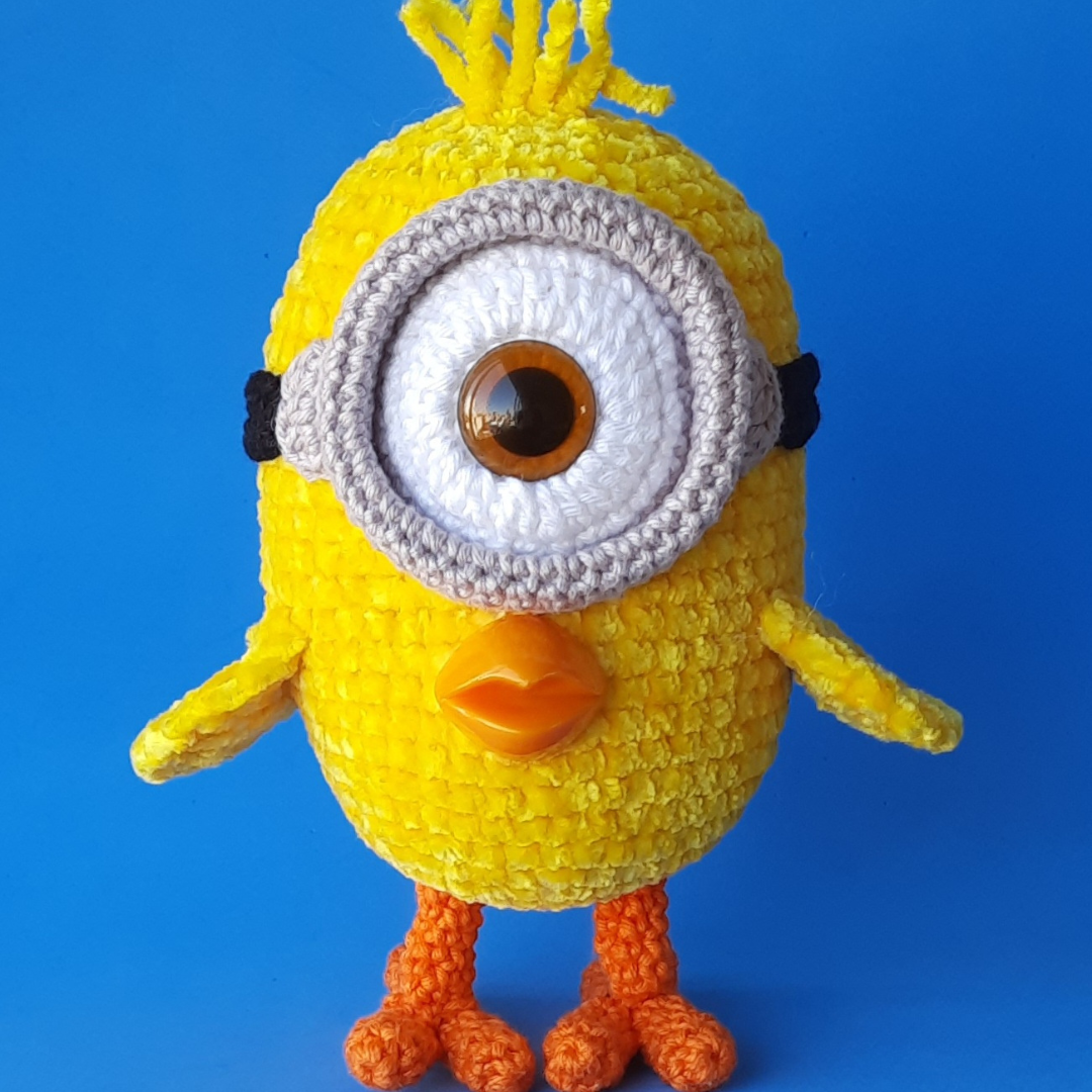 Receita Minion Pinto Amigurumi - Raquel Medeiros | Hotmart