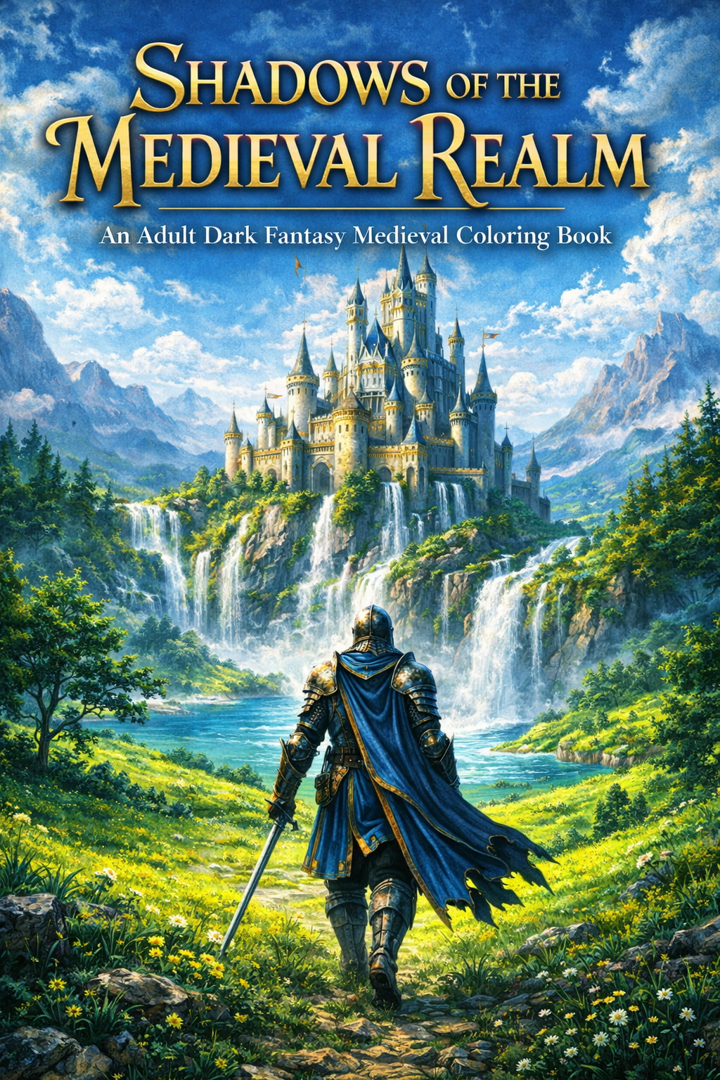 Medieval Fantasy Coloring Book – 60 Unique Pages to Relax and Creat...