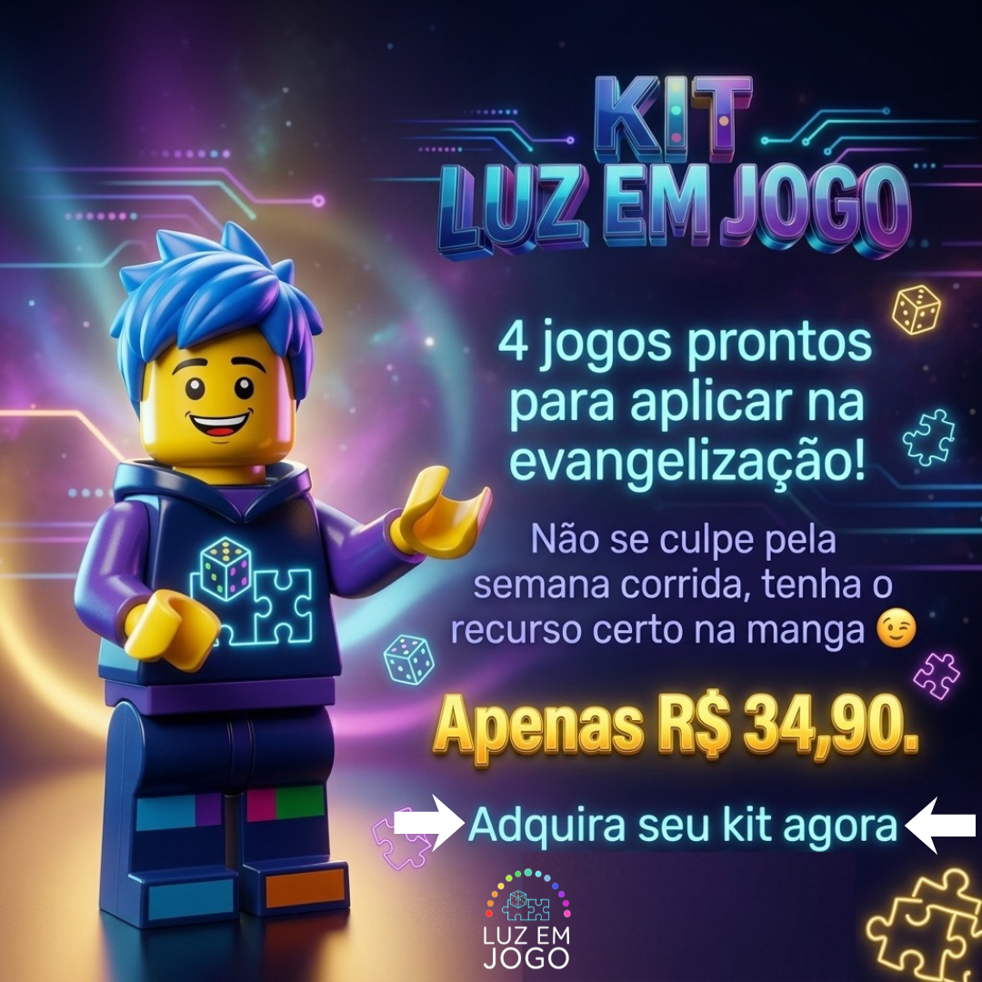 KIT 4 JOGOS ESPÍRITAS