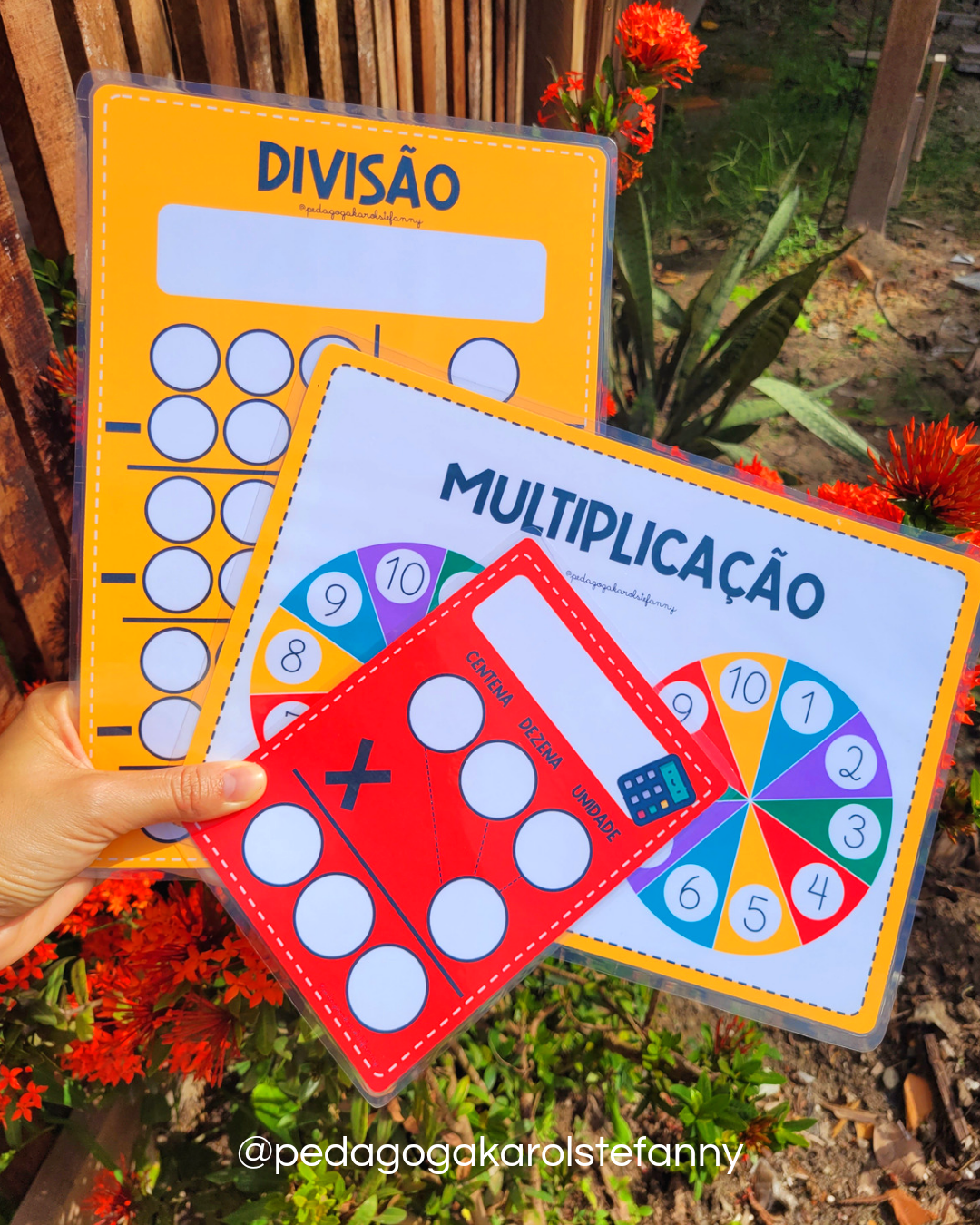 RECURSOS MANIPULÁVEIS: multiplicação e divisão