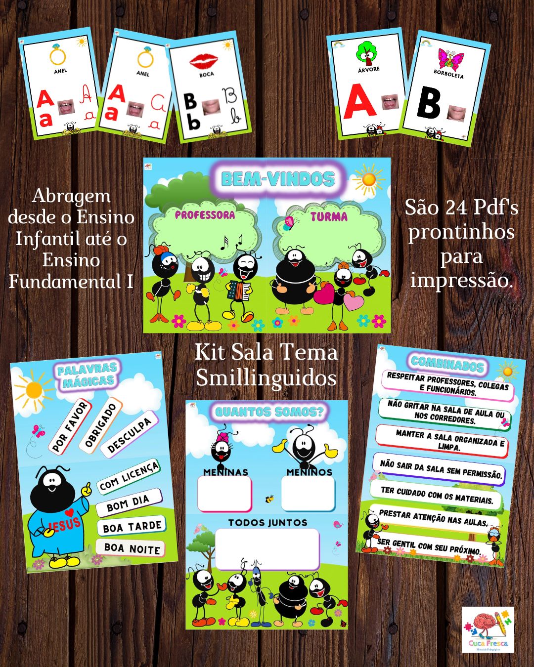 Imagem de capa para o Ebook Kit Sala Smillinguido