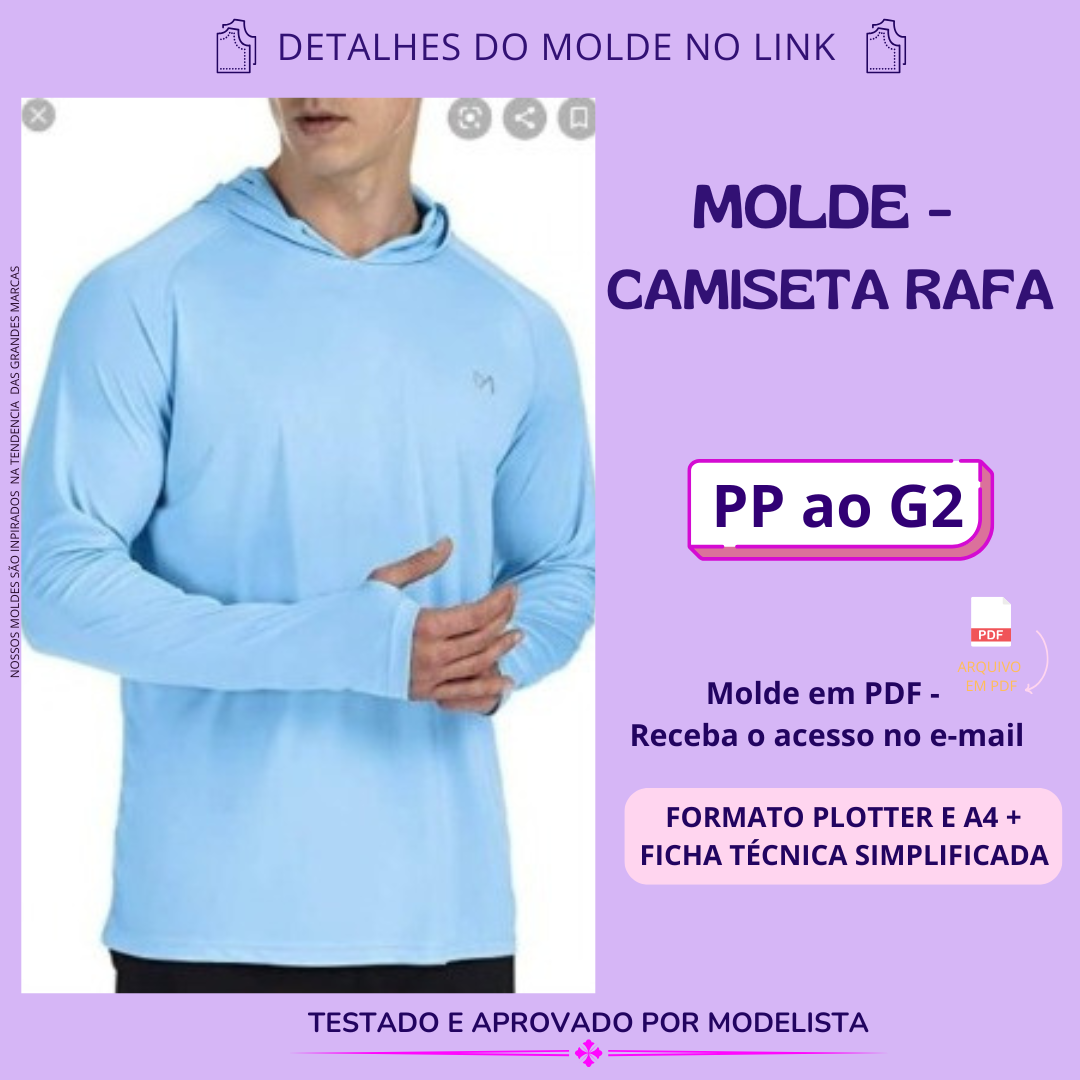 Molde Camiseta Rafa