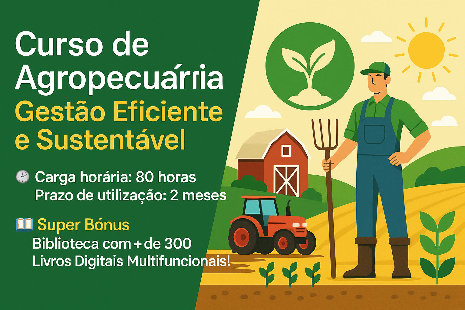 Curso de Agropecuária - Gestão Eficiente e Sustentável
