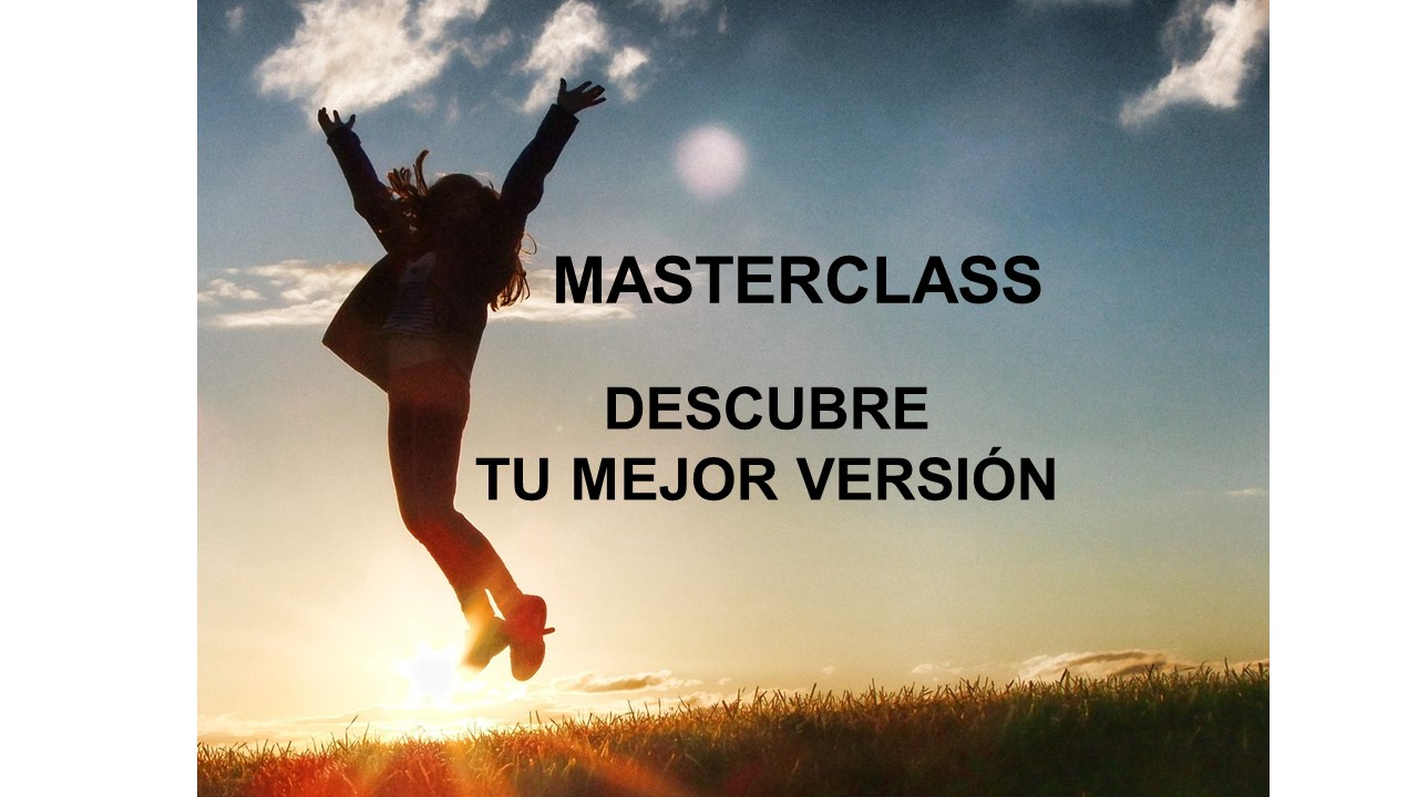 Imagen de portada para Curso online MASTERCLASS: DESCUBRE TU MEJOR VERSIÓN