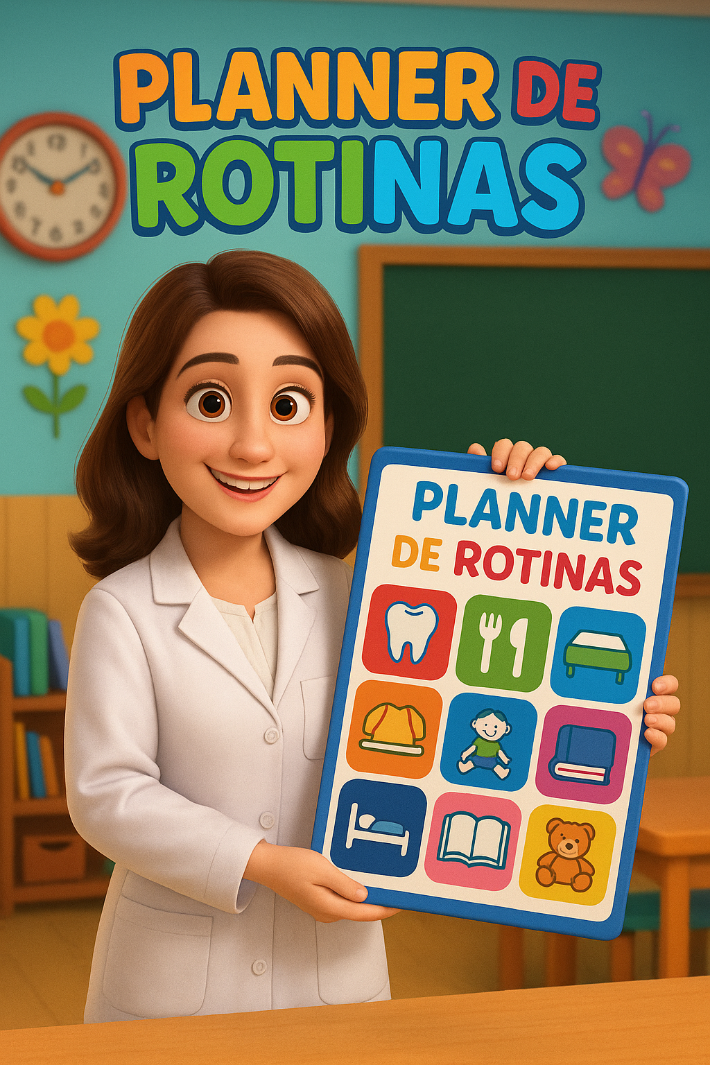 Planner Rotinas para Criança - Autismo