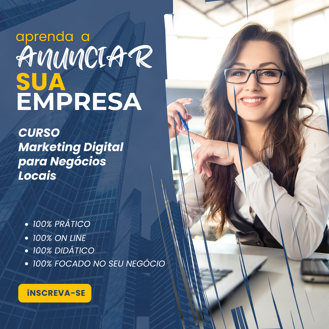 Curso de Marketing Digital para Negócios - Lojas e Comércios