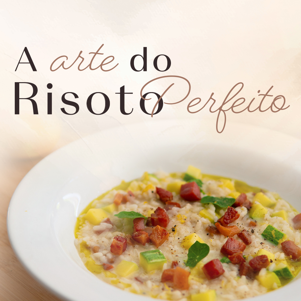 A arte do Risoto Perfeito! Aprenda os segredos de preparar risotos....