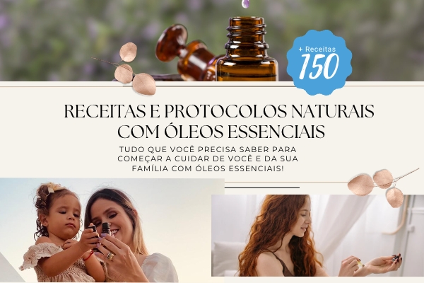 Imagem de capa para o Ebook + 150 RECEITAS E PROTOCOLOS