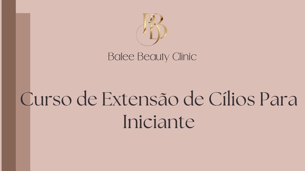 Curso de Extensão de Cílios Para Iniciante