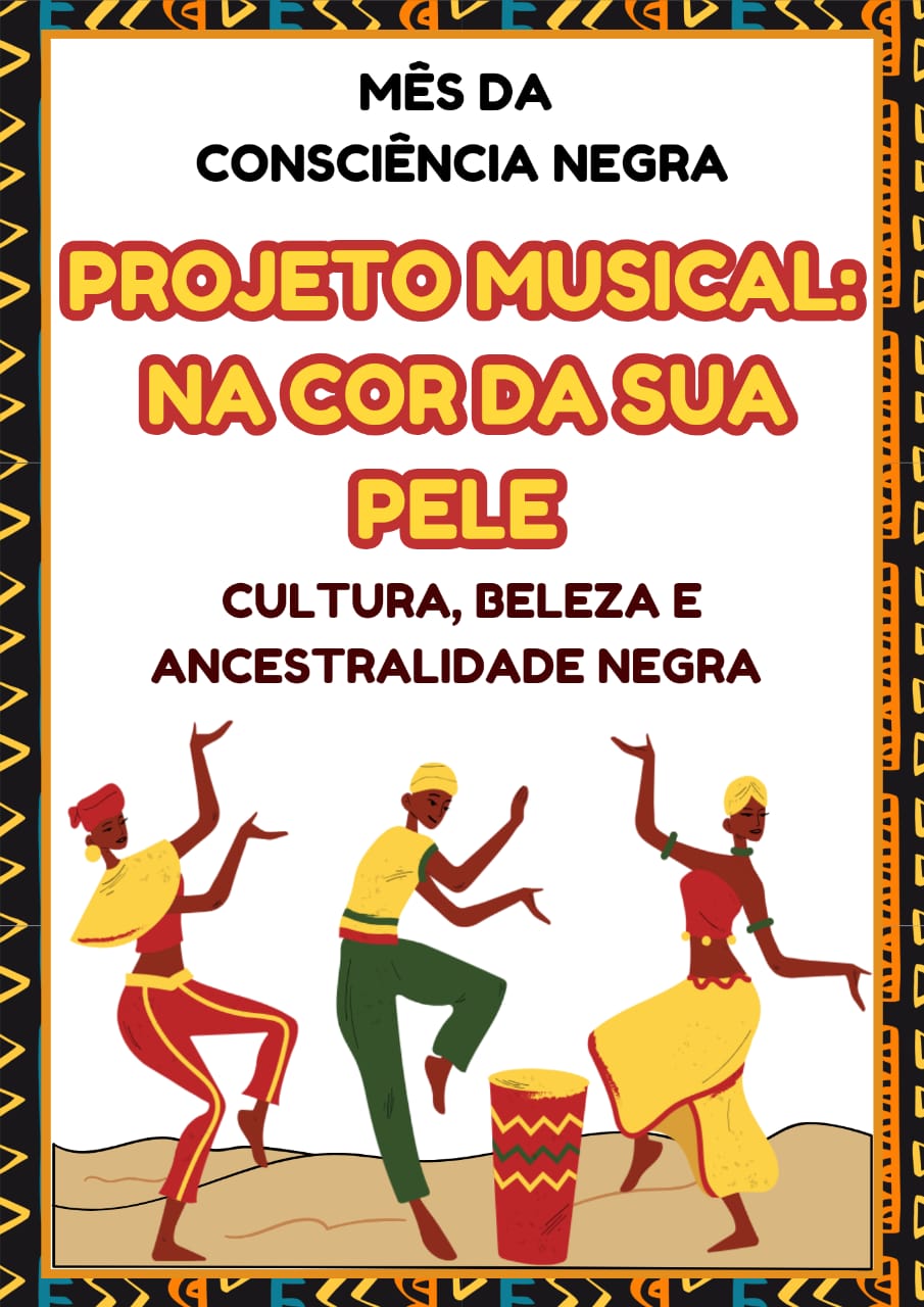Imagem de capa para o Ebook PROJETO MUSICALIZAÇÃO: A COR DE SUA PELE 