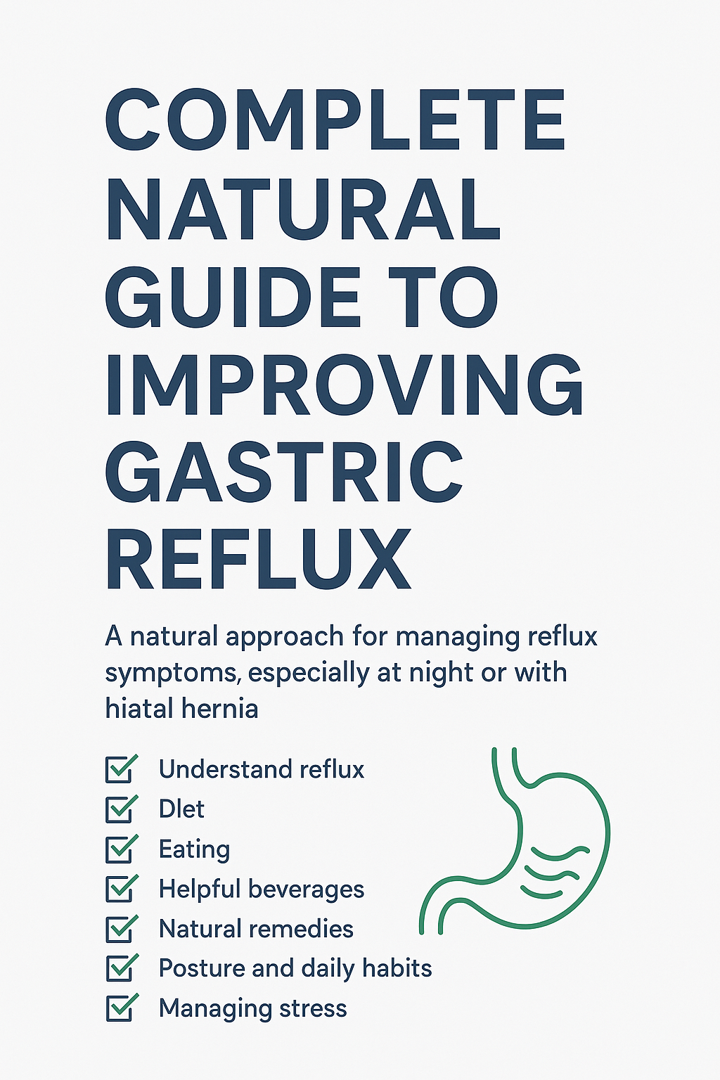 Reflux Tips COMPLETE NATURAL GUIDE TO IMPROVE ACID REFLUX - Vanessa Torres | Ho...