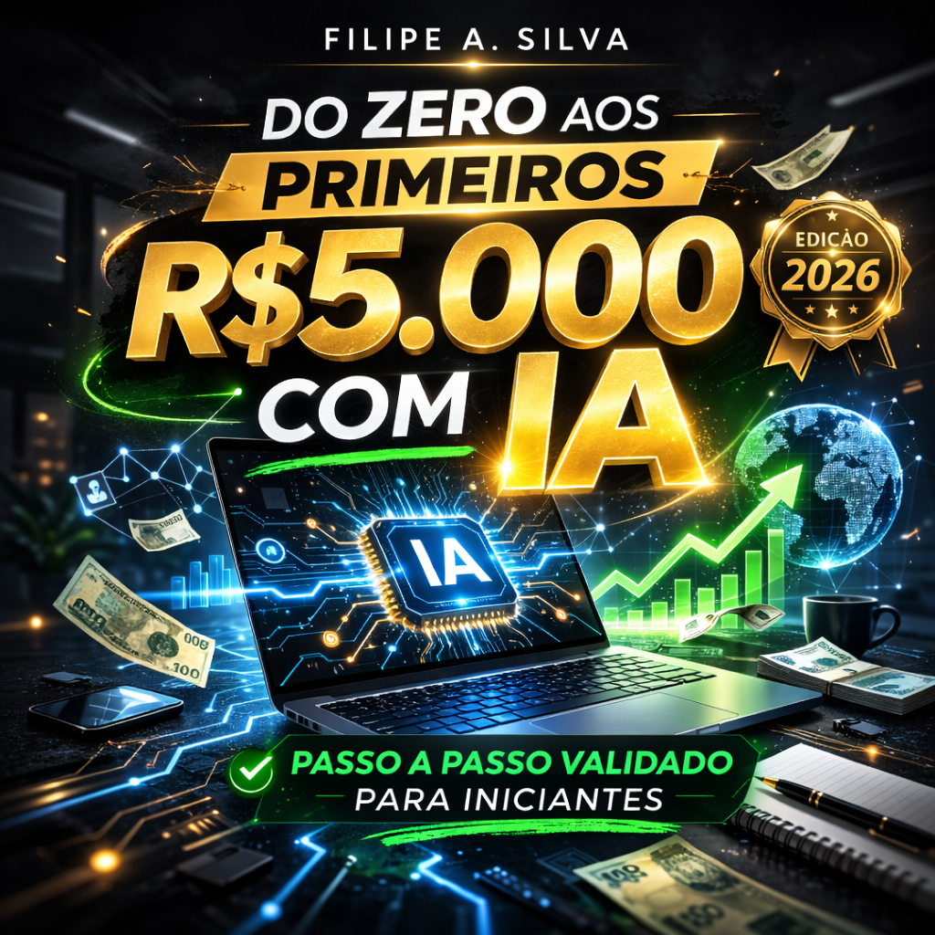 Do zero aos primeiros 5.000 com IA - Filipe Alves da Silva | Hotmart