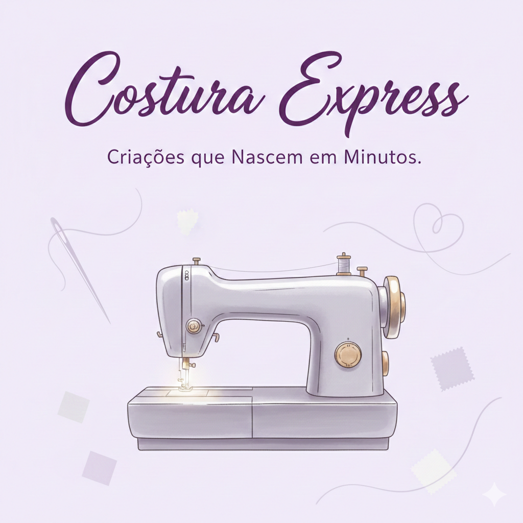 🎀 COSTURA EXPRESS – CRIAÇÕES QUE NASCEM EM MINUTOS - Lucas Paulo S...