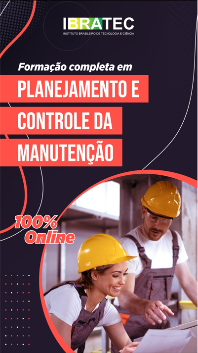 Curso de Formação completa em Planejamento e Controle da Manutenção (PCM)