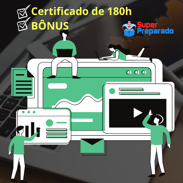 Imagem de capa para o Curso online Curso Tecnologias Digitais Na Educação - 110 Horas.