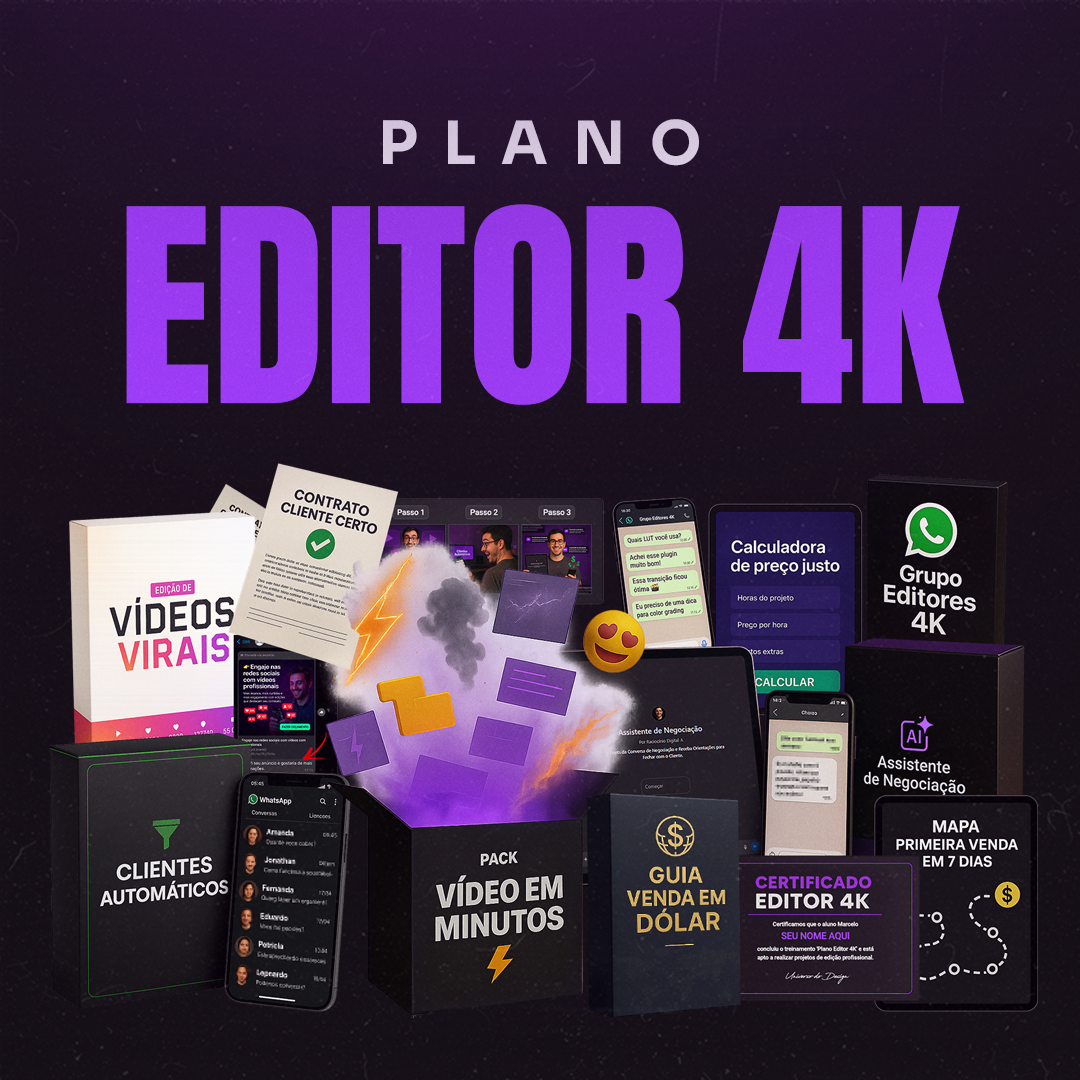 Plano Editor 4K - Raciocínio Digital | Hotmart