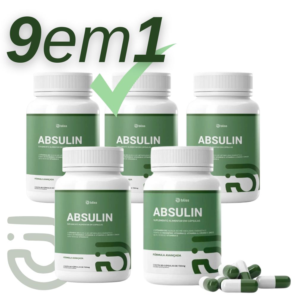 Absulin® 5 Frascos - FranSouz Nutracêutica e Empreendimentos Digita...