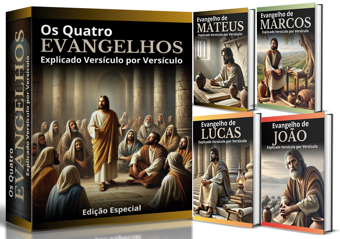 ACESSO PREMIUM - Os Quatro Livros do Evangelho Explicados Versículo por ...