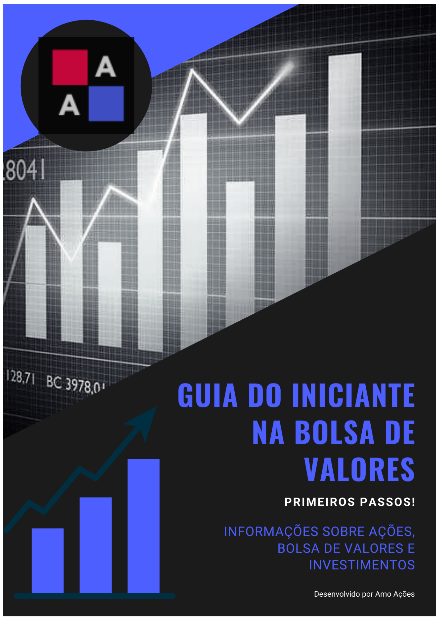 Imagem de capa para o Ebook Guia do Iniciante na Bolsa de Valores