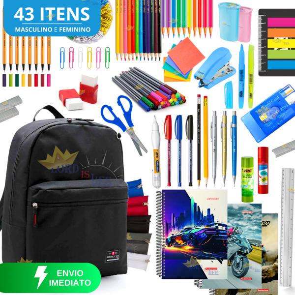 Material Escolar infantil Completo Volta As Aulas 2026