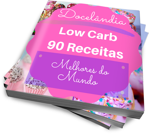 Imagem de capa para o Ebook Doces Low Carb - Receitas Low Carb