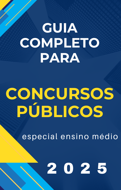 Guia completo para passar em concursos públicos com apenas ensino médio ...