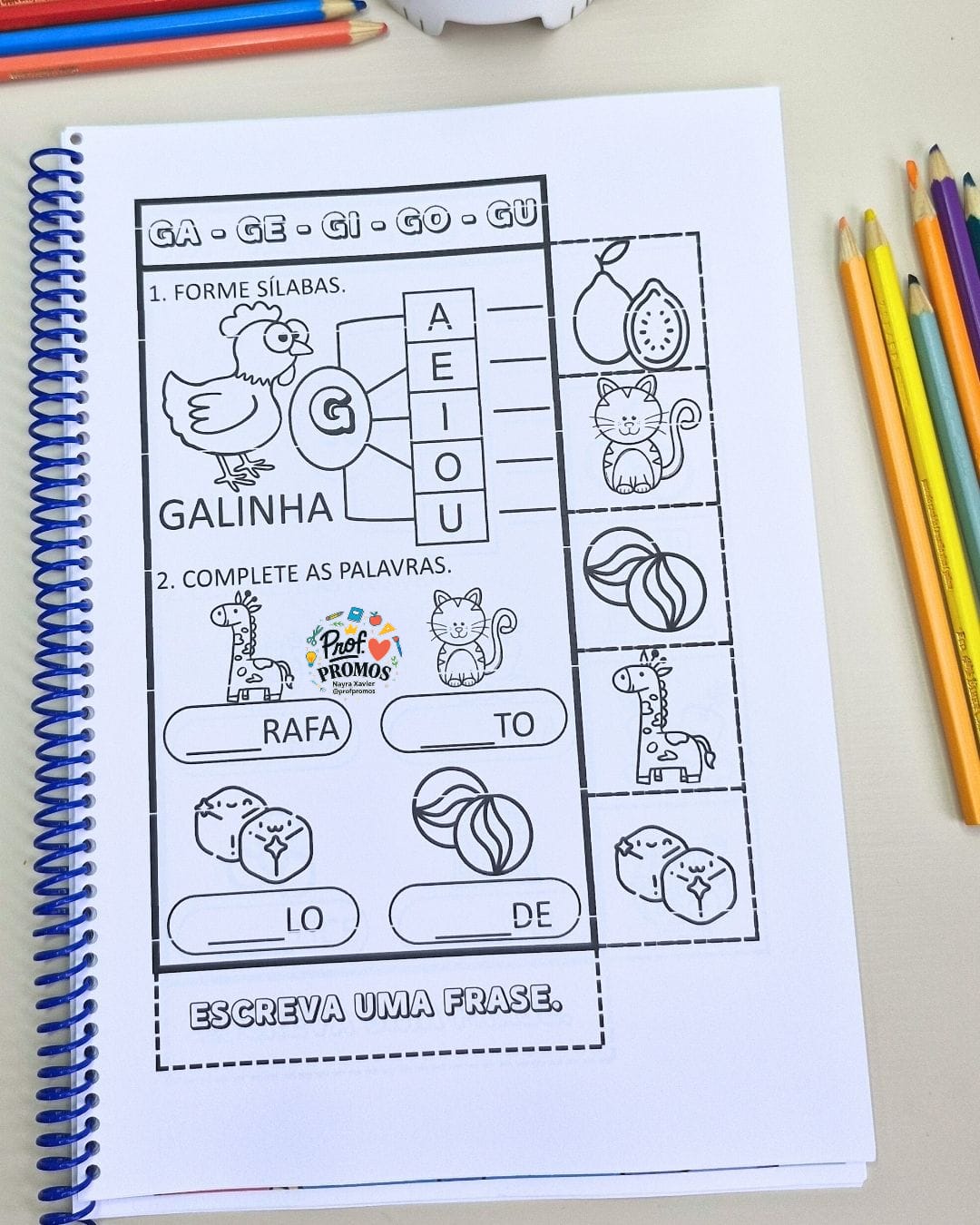 Treinando Sílabas – Sílabas Simples