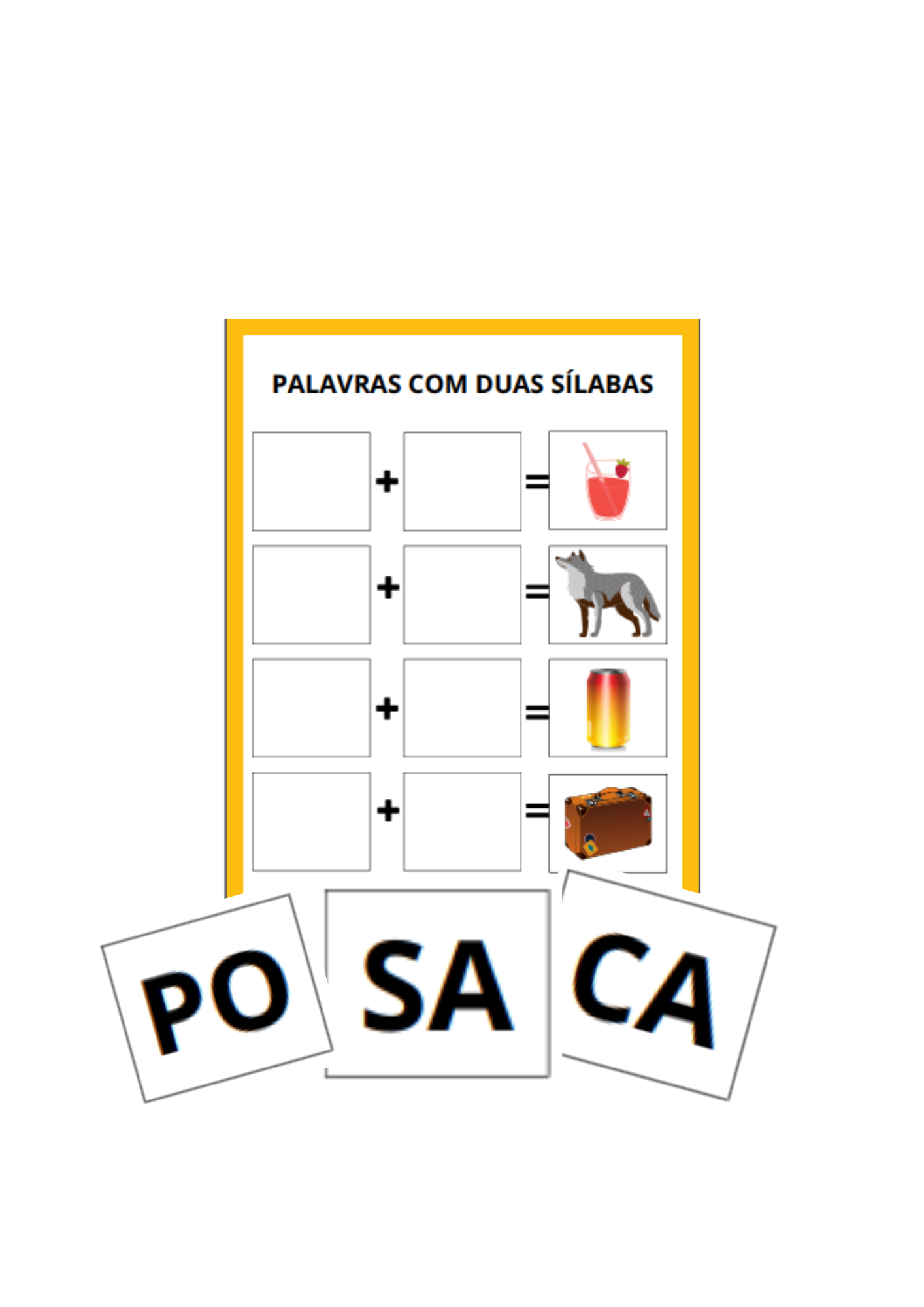 Duas sílabas - Cristina Bertrand Kalil Nichele | Hotmart