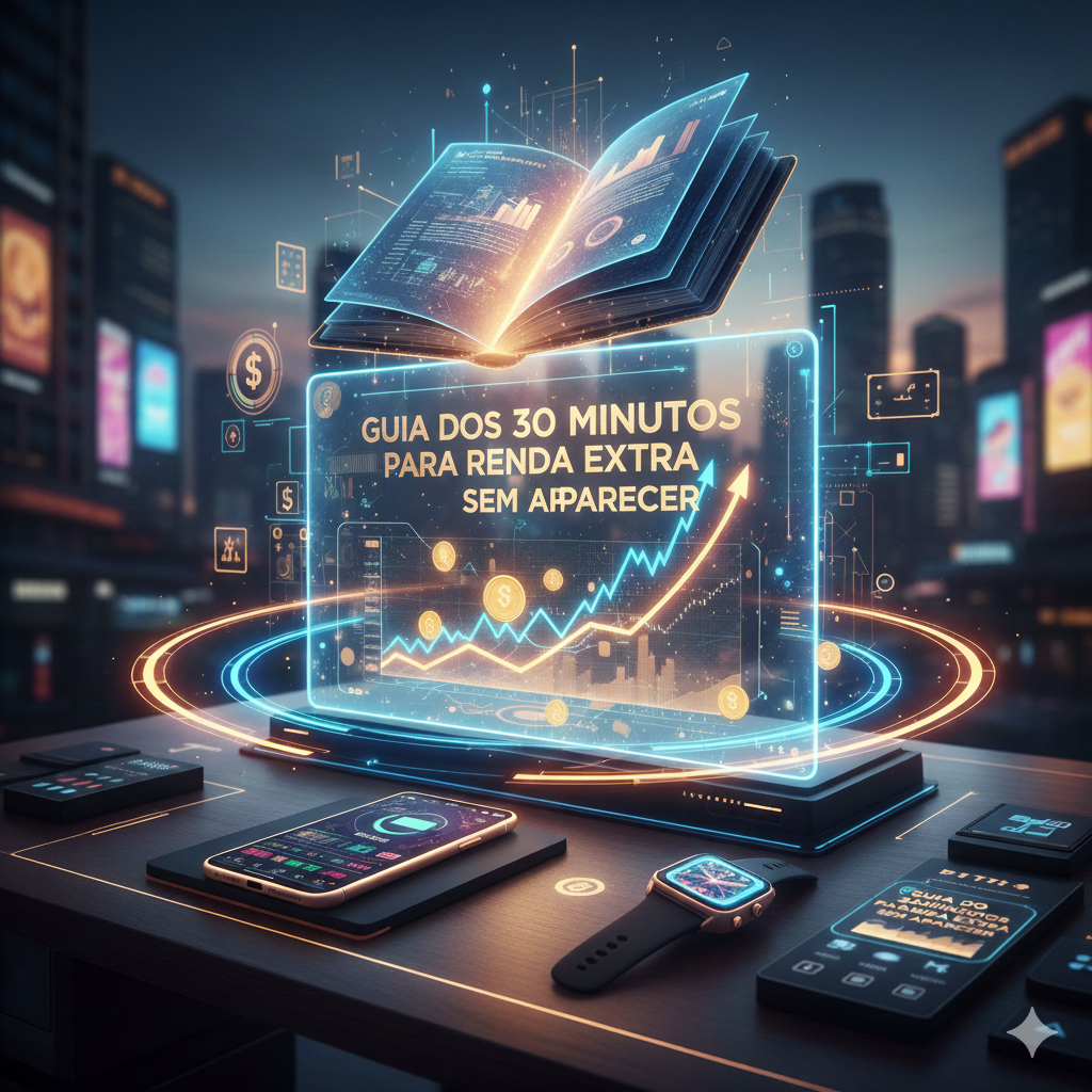 Guia dos 30 Minutos Para Renda Extra Sem Aparecer | Hotmart