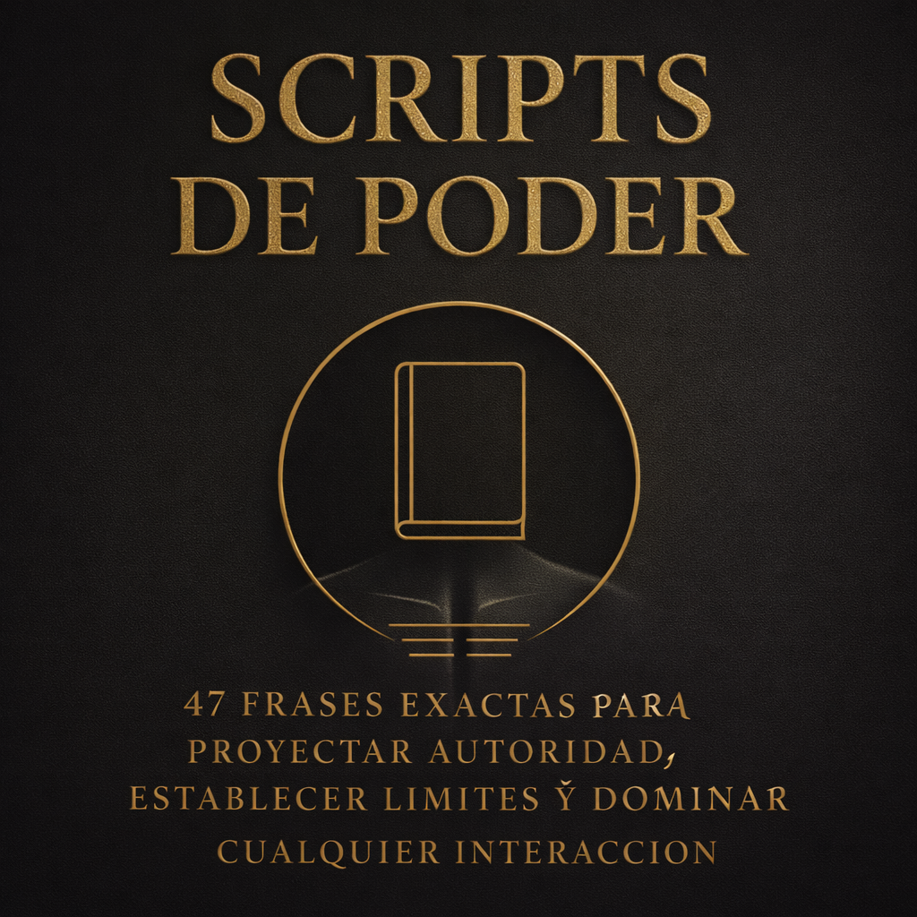 Scripts De Poder. 47 Frases Exactas Para Proyectar Autoridad, Estab...