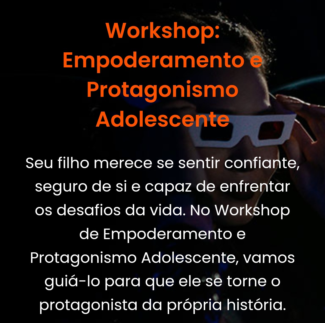 Workshop Navegando pela Adolescência
