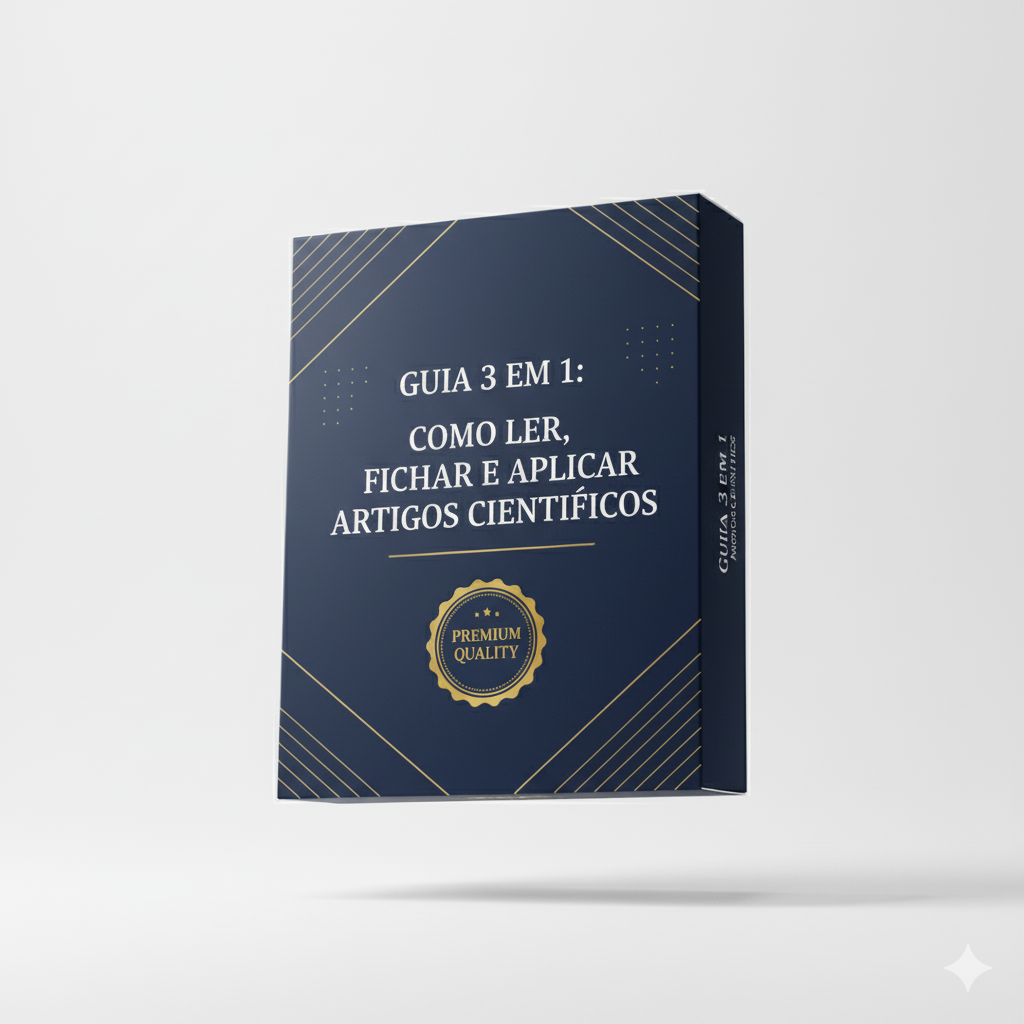 Guia Rápido 3 em 1 - Ler, Fichar e Aplicar Artigos Científicos - Ju...
