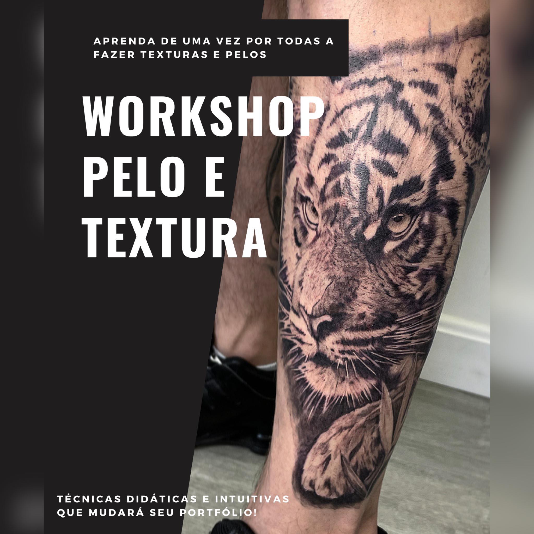 Workshop de pelos e texturas 