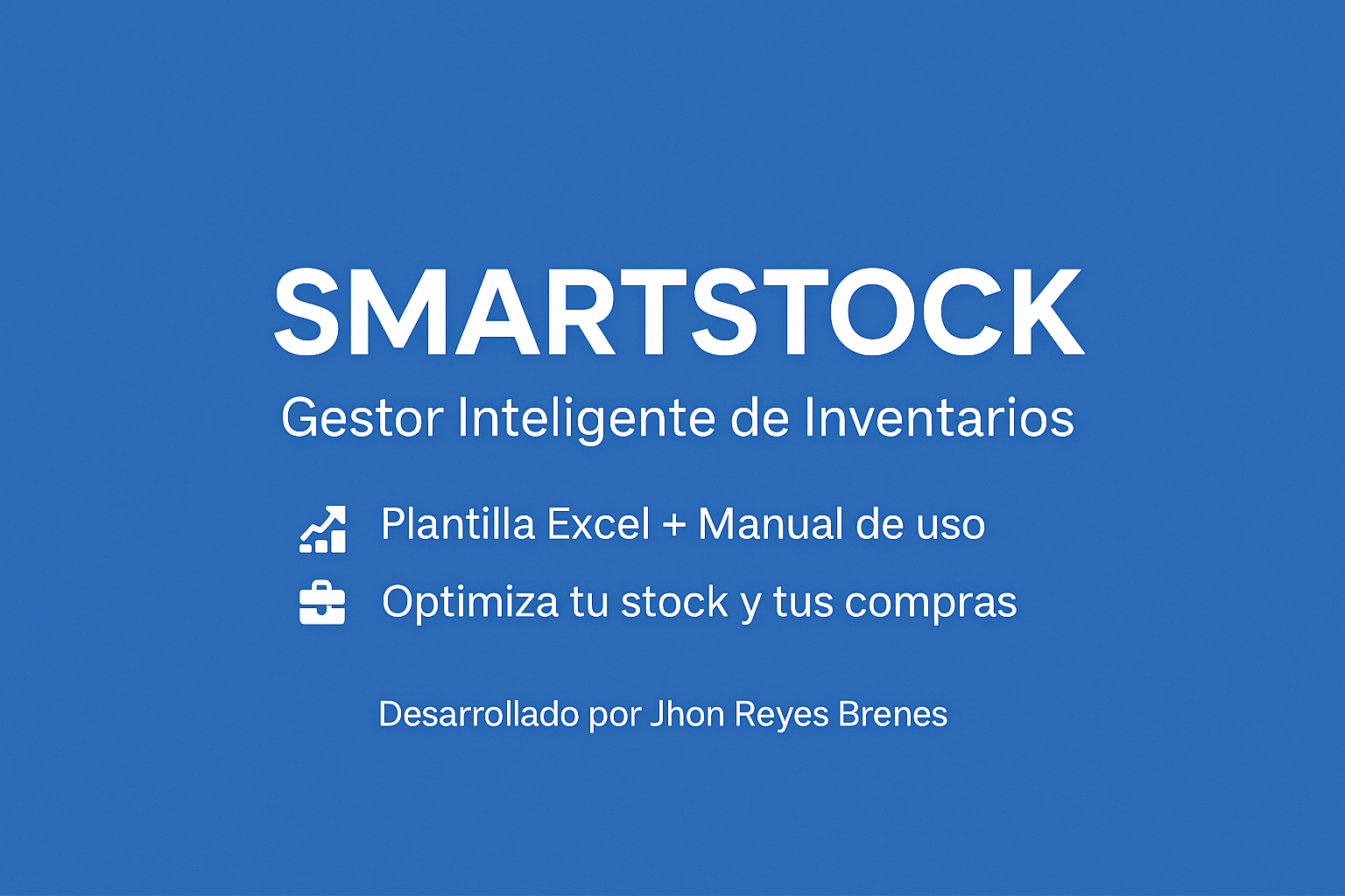 SmartStock – Gestor Inteligente de Inventarios - JHON JAIRO REYES B...