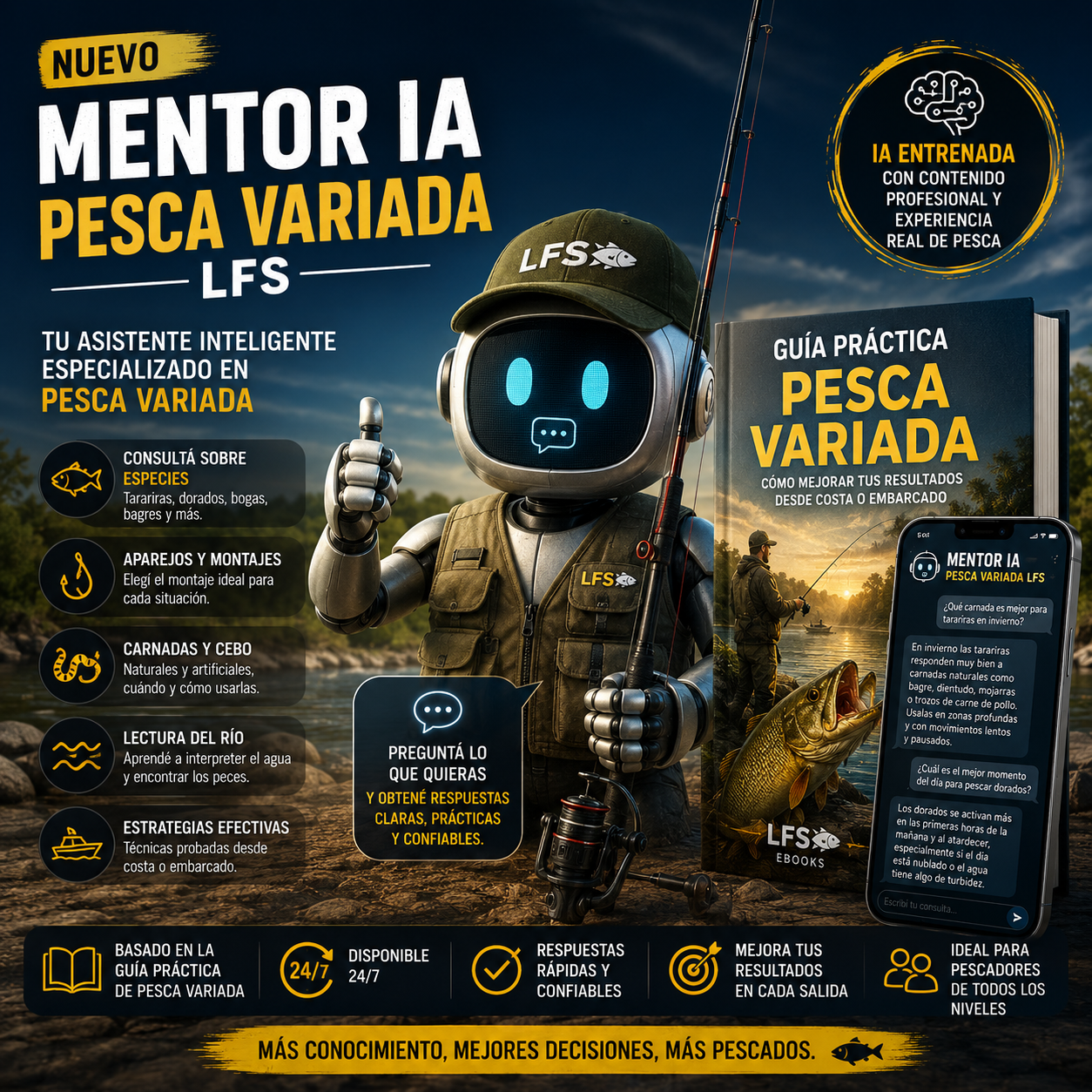 Mentor IA de Pesca