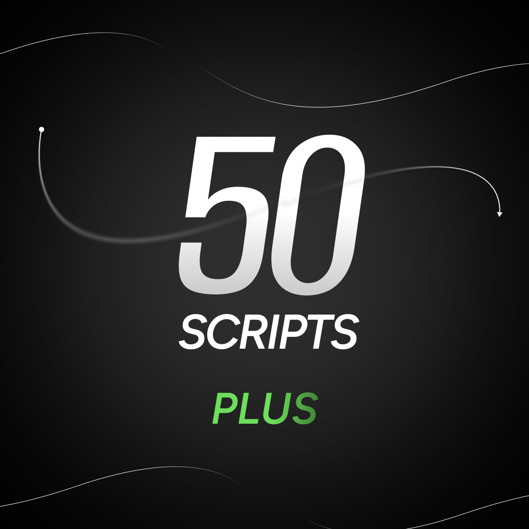 50 Scripts Plus