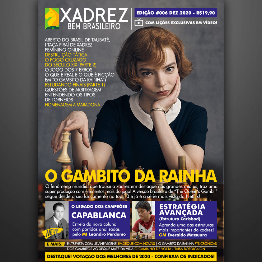 Edição #006 da Revista Xadrez Bem Brasileiro - Xadrez Forte