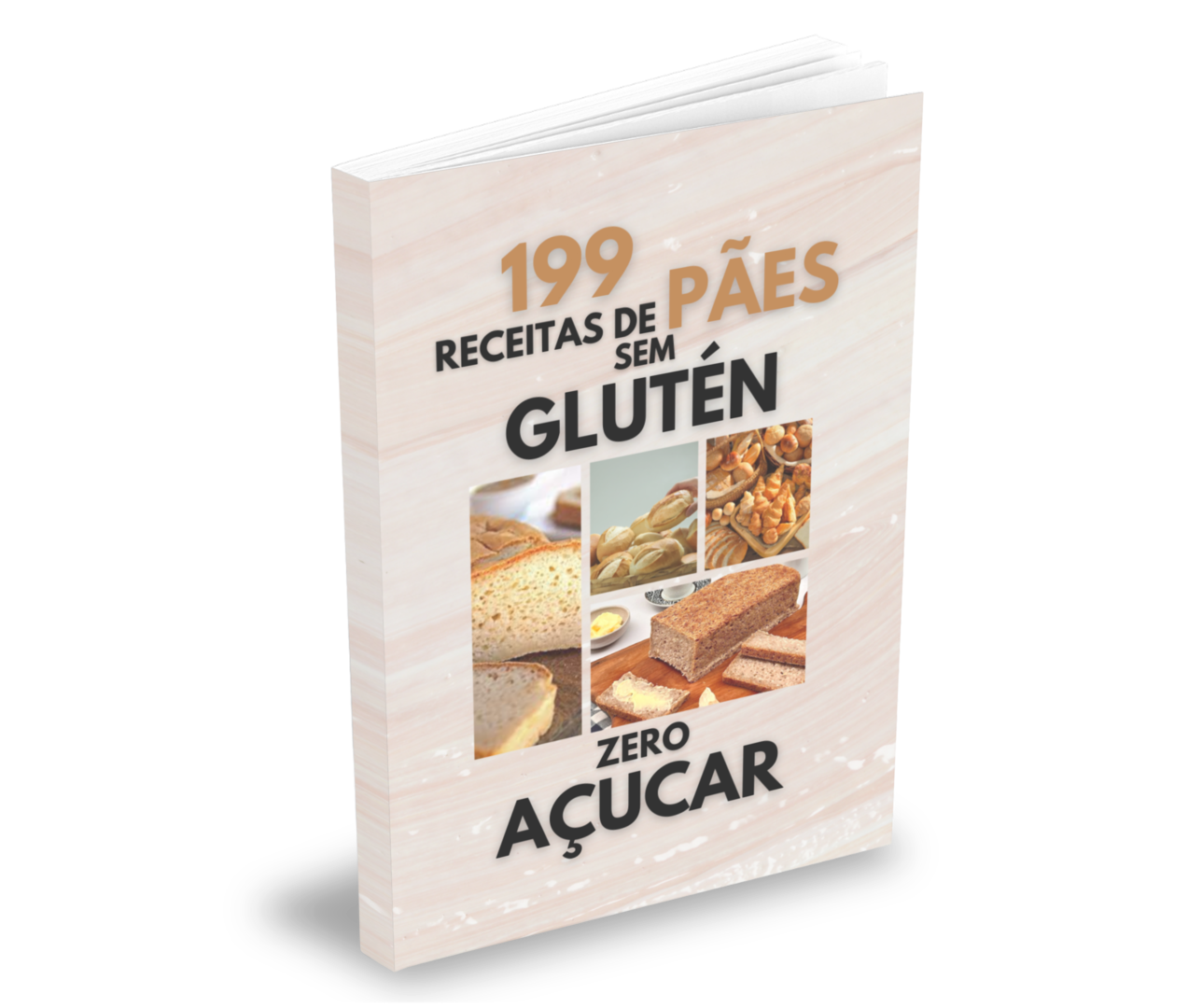 199 Receitas de Pães Sem Glútem, Zero Açucar - Fabiana Nutri | Hotmart