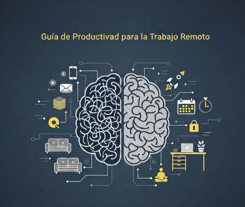 Guía definitiva para maximizar tu productividad en el trabajo remot...