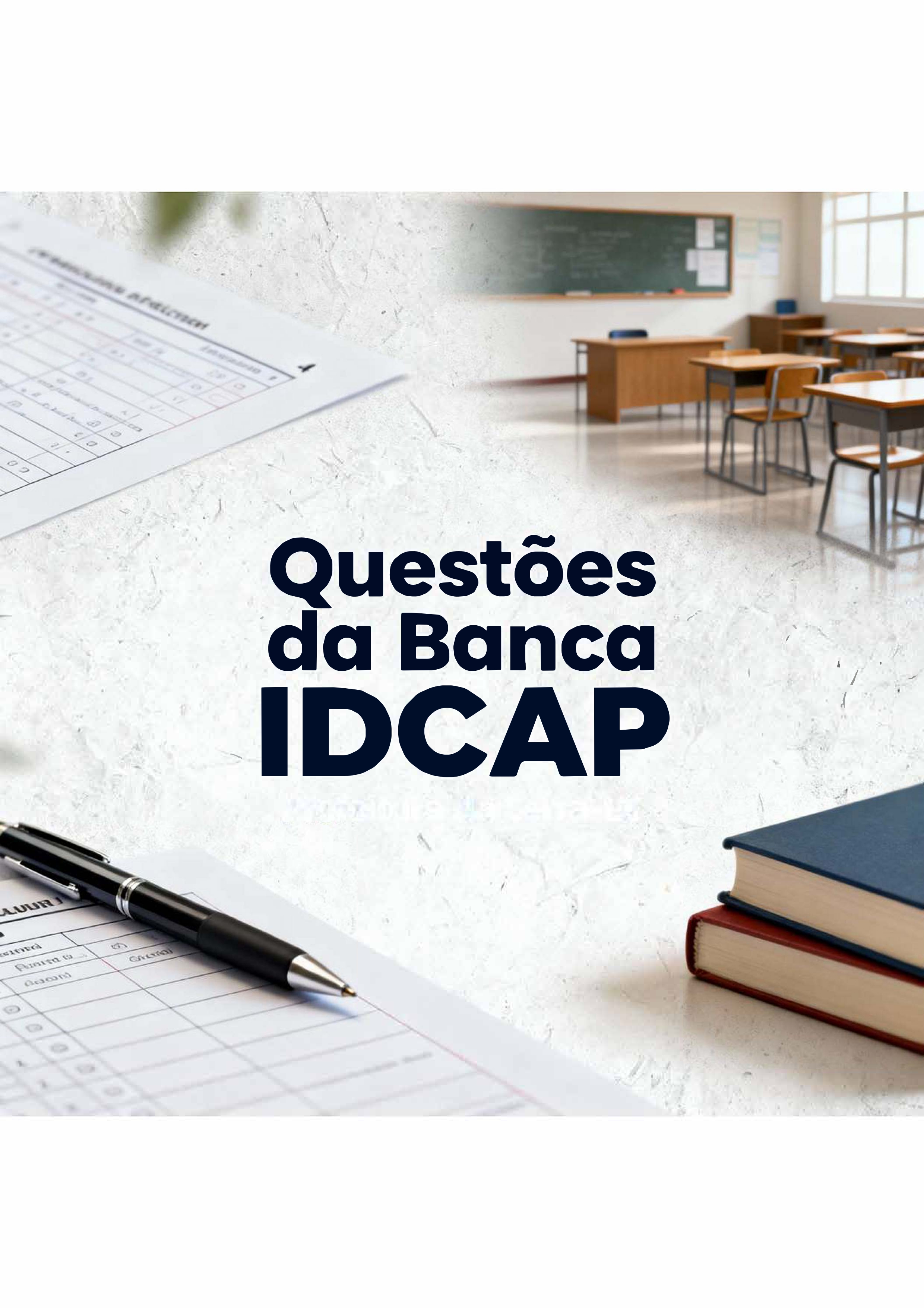 310 QUESTÕES E RESPOSTAS DA BANCA IDCAP - ENSINO MÉDIO (PORTUGUÊS,