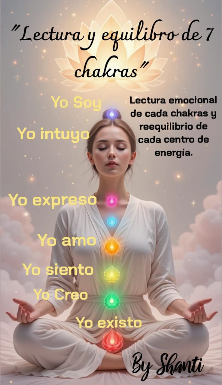 Lectura y Equilibrio de los 7 chakras - Laura Patricia Vargas Sánch...