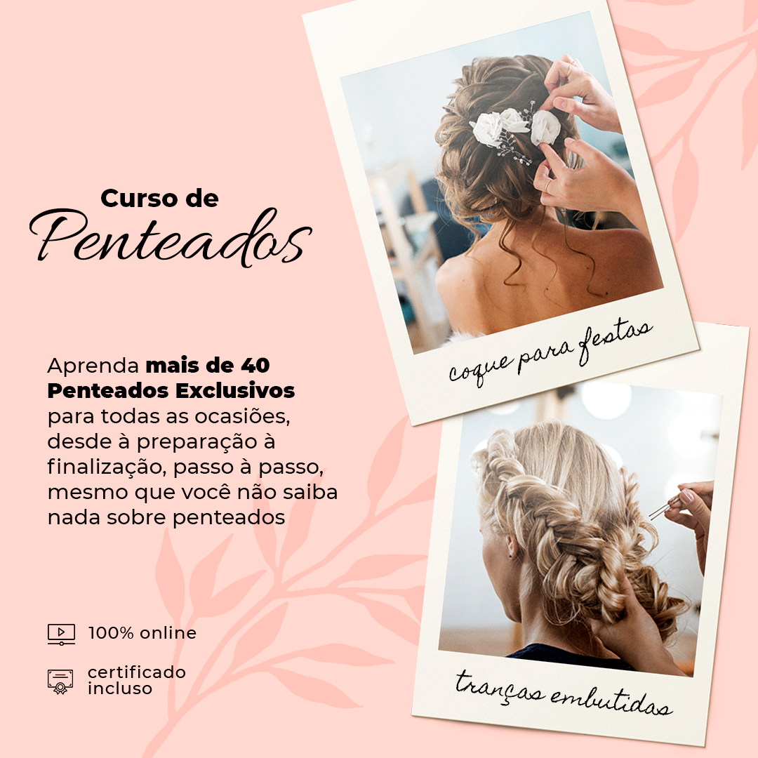 Curso de penteados profissional - Alexandre | Hotmart
