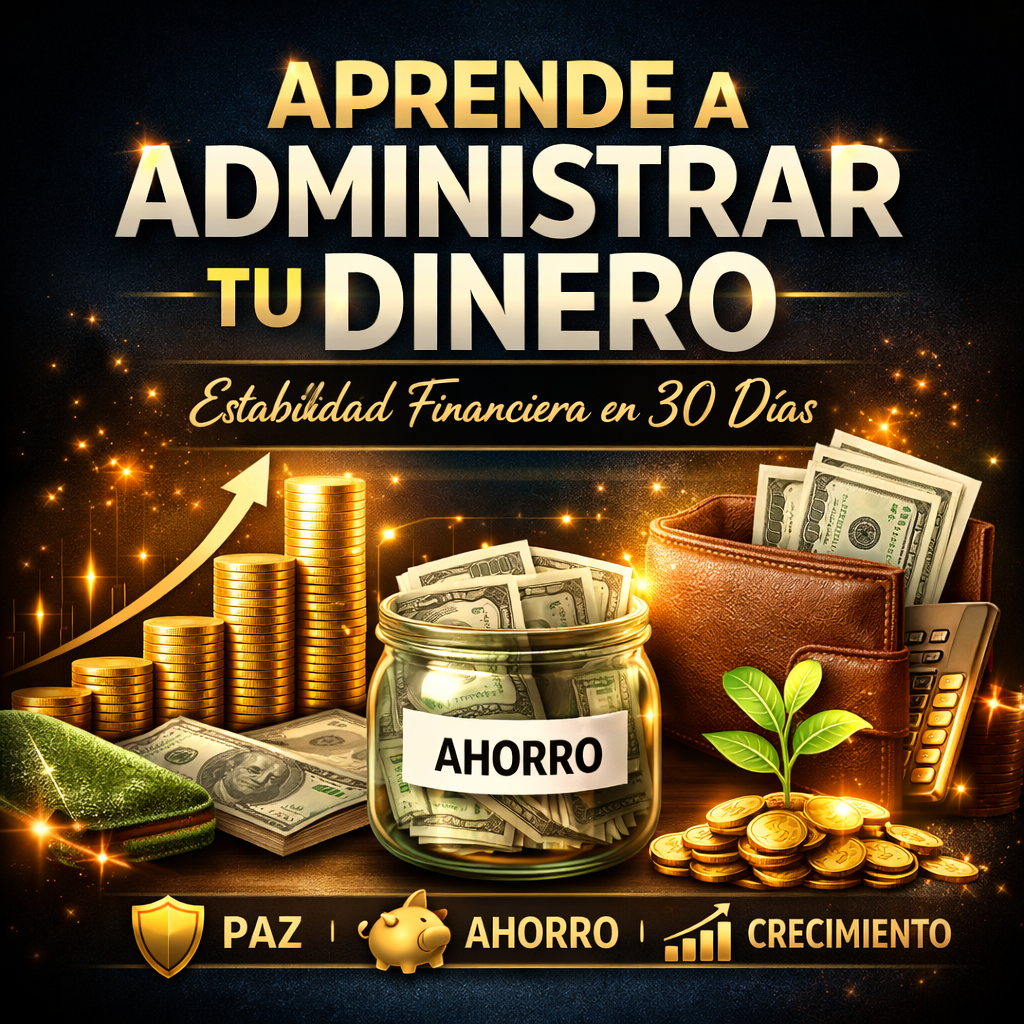 Aprende a administrar tu dinero y empieza a crear estabilidad finan...