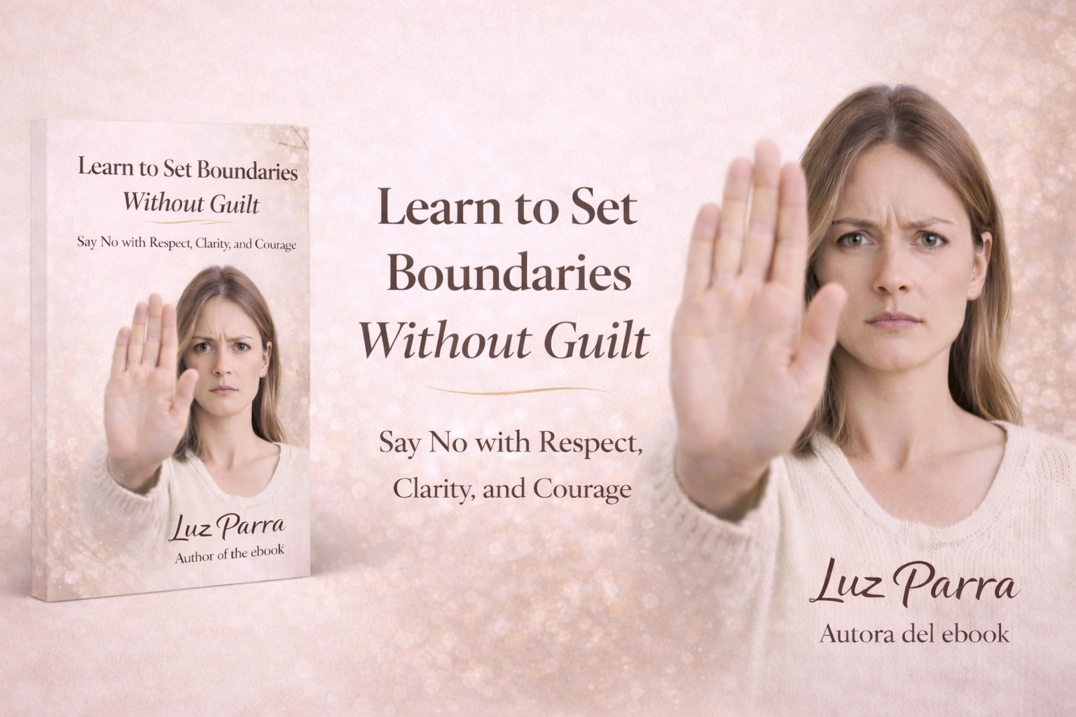 Learn to Set Boundaries Without Guilt - Luz Parra | Hotmart