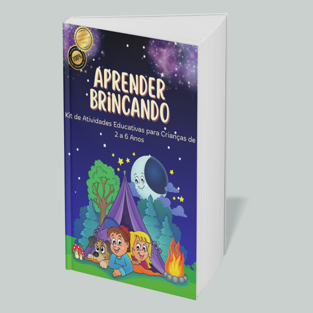 Aprender Brincando – Kit de Atividades Educativas para Crianças (2 ...